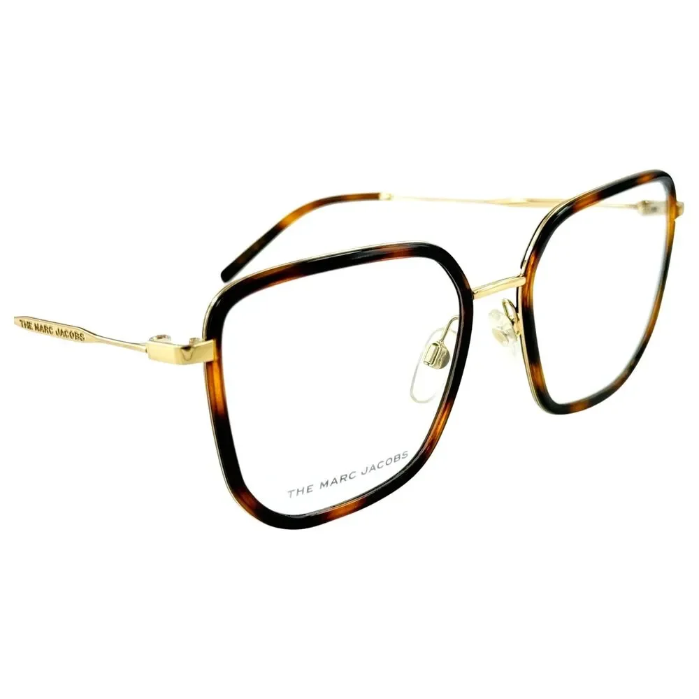 Marc Jacobs Marc 537 Womens Metal Eyeglass Frame 086 Dark Havana 53-17